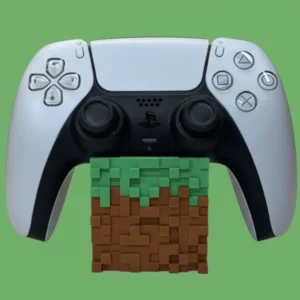 Soporte para mando - bloque minecraft