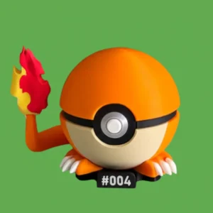 Pokebola Charmander + Regalo