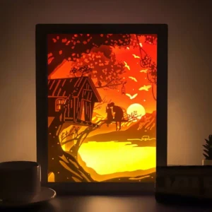 Arte en sombras -  caja personalizable