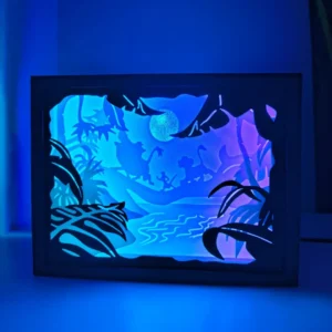 Arte en sombras - Rey León